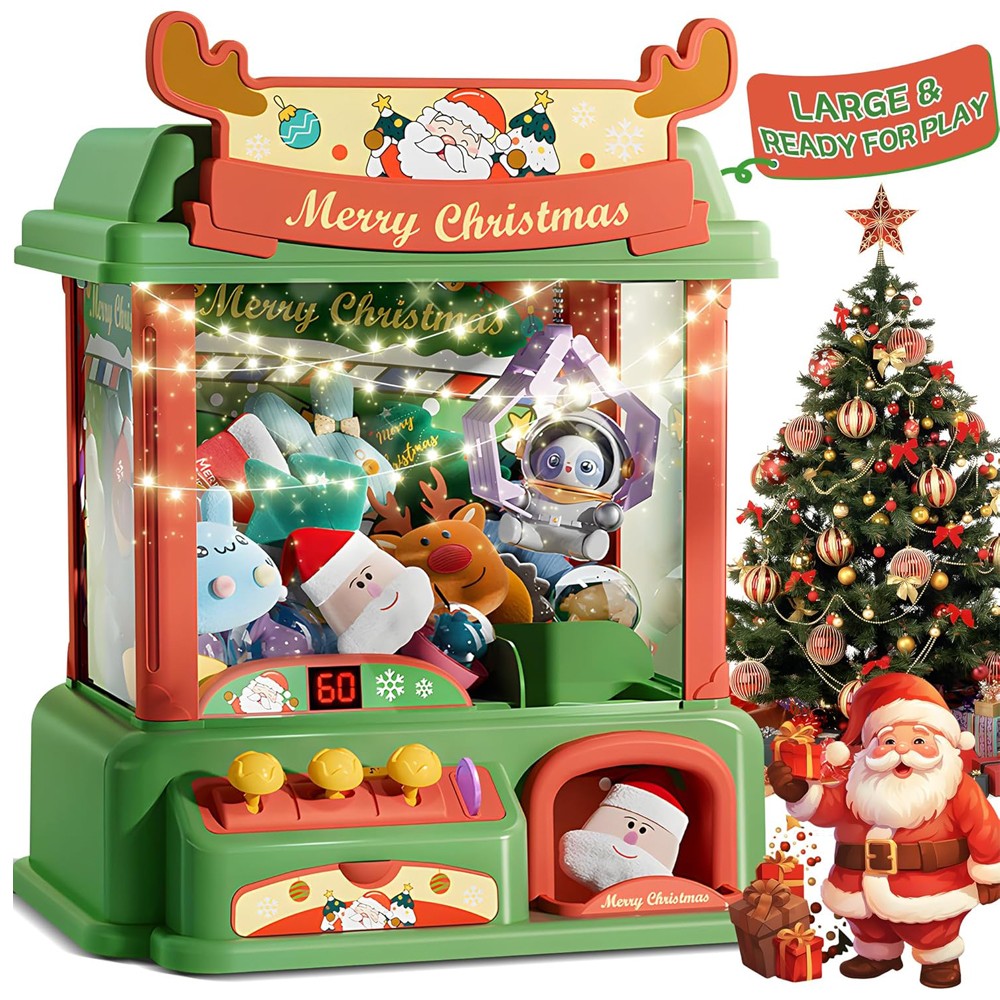 Arcade Games Vending - Máquina de garra de Navidad para