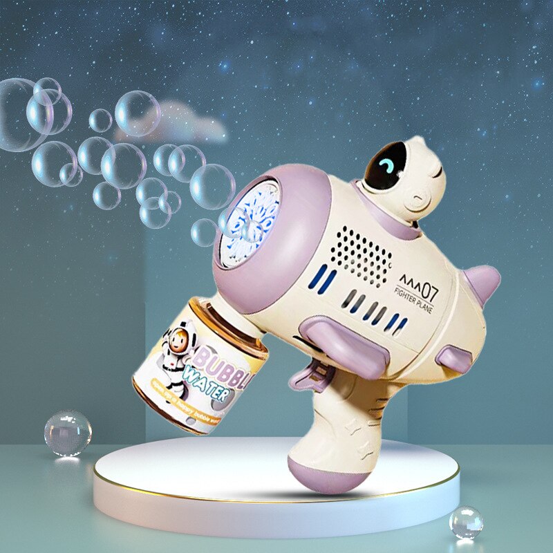 Bubble Gum Machine - Máquina de burbujas púrpura para niños,