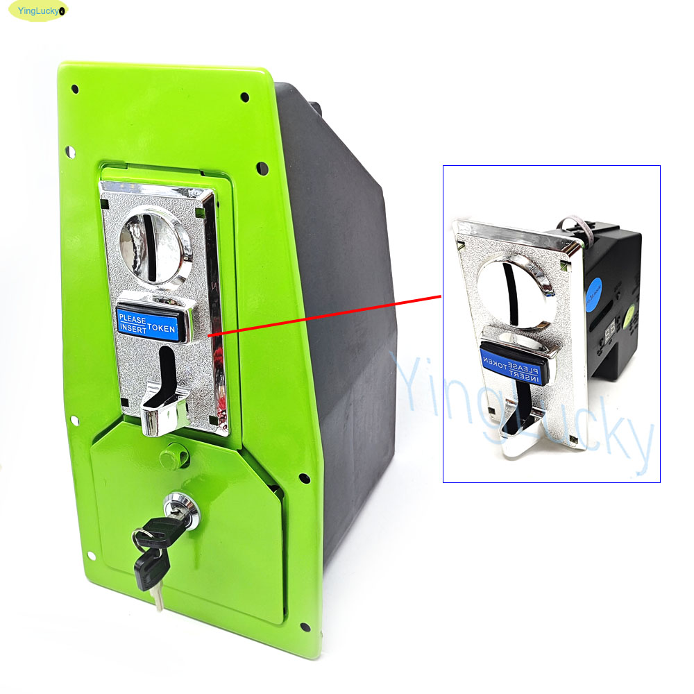 Arcade Games Vending - Caja de Almacenamiento de Fichas para
