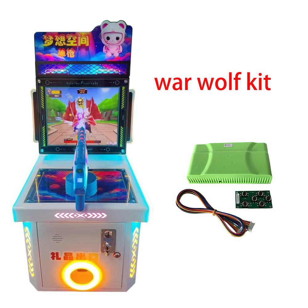 Whack A Mole Arcade - War Wolf/Warrior, Kit de Juego Arcade