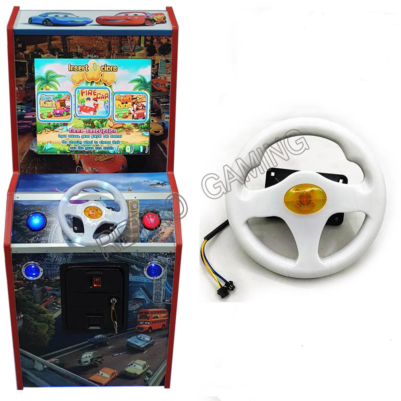 Racing Arcade Cabinet - Volante para coche de carreras 31