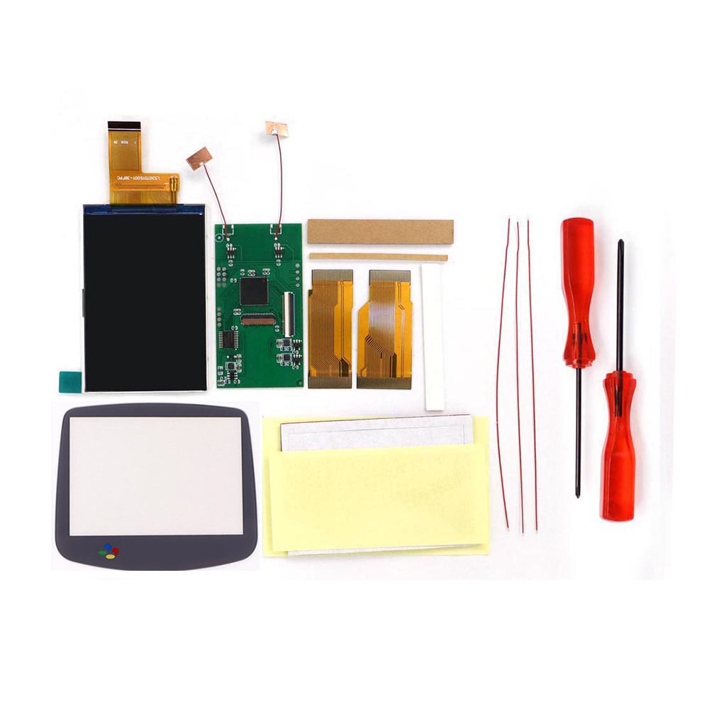 Lcd Screen Arcade - Kit de retroiluminación LCD para GBA