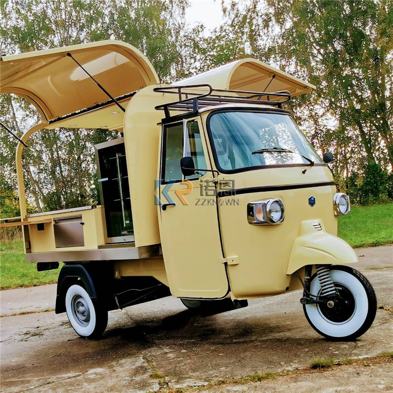 Hot Dog Vending Cart - Carro triciclo eléctrico OEM Camión de