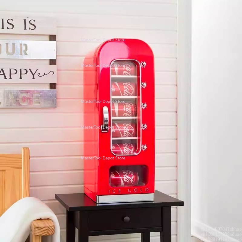 Arcade Vending Machine - Mini máquina expendedora 10 latas pop-up