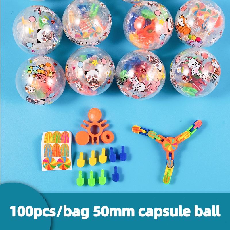 Arcade Style Vending Machine - 100 unids/bolsa 50mm cápsula bola estilo