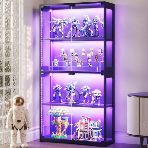 Glass Cabinet Display - Vitrina con Puertas de Vidrio e