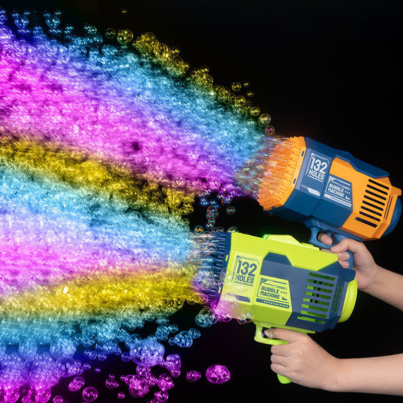 Bubble Gum Machine - Gatling-pistola de burbujas luminosas de cohete