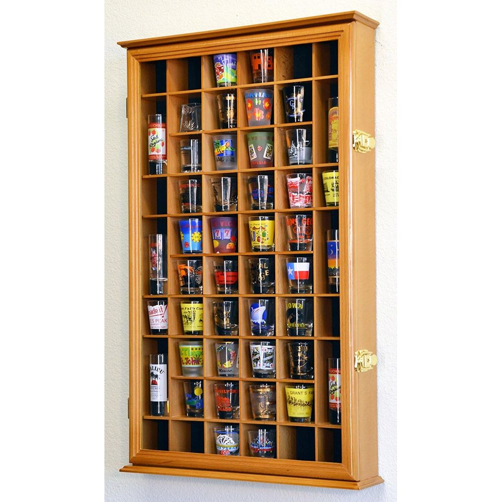 Glass Cabinet Display - Exhibidor de Vasos de Chupito para