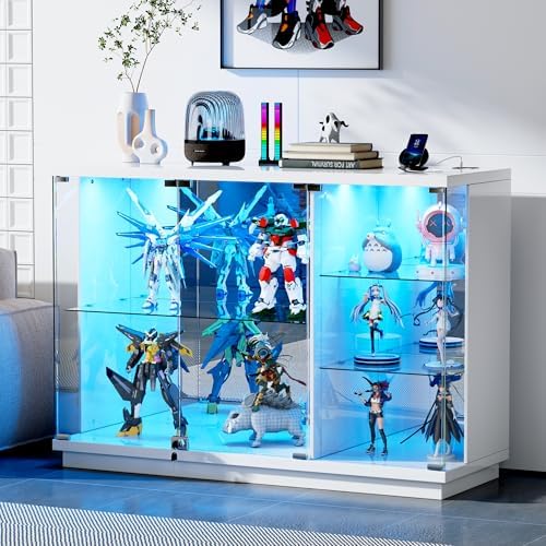 Glass Cabinet Display - Vitrina de Cristal con Cerradura y