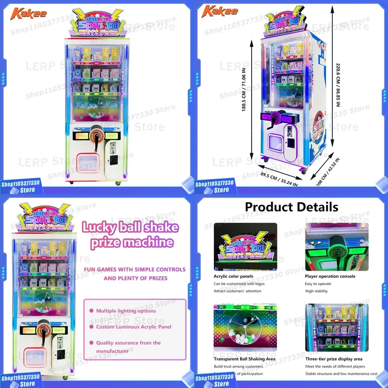Máquina de Juego Comercial, Má - Arcade Style Vending Machine reseña y precio