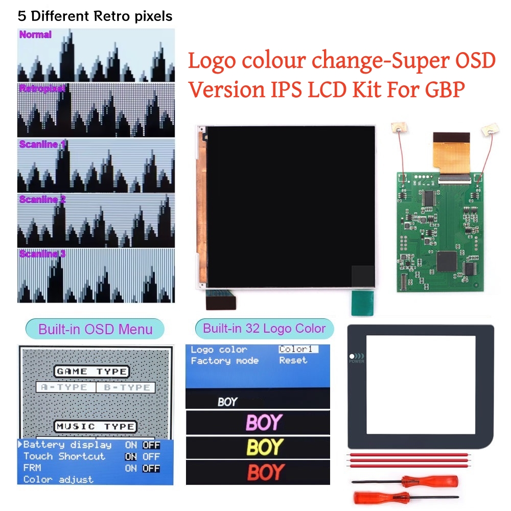 Kit de pantalla LCD Q5 con ret - Lcd Screen Arcade reseña y precio