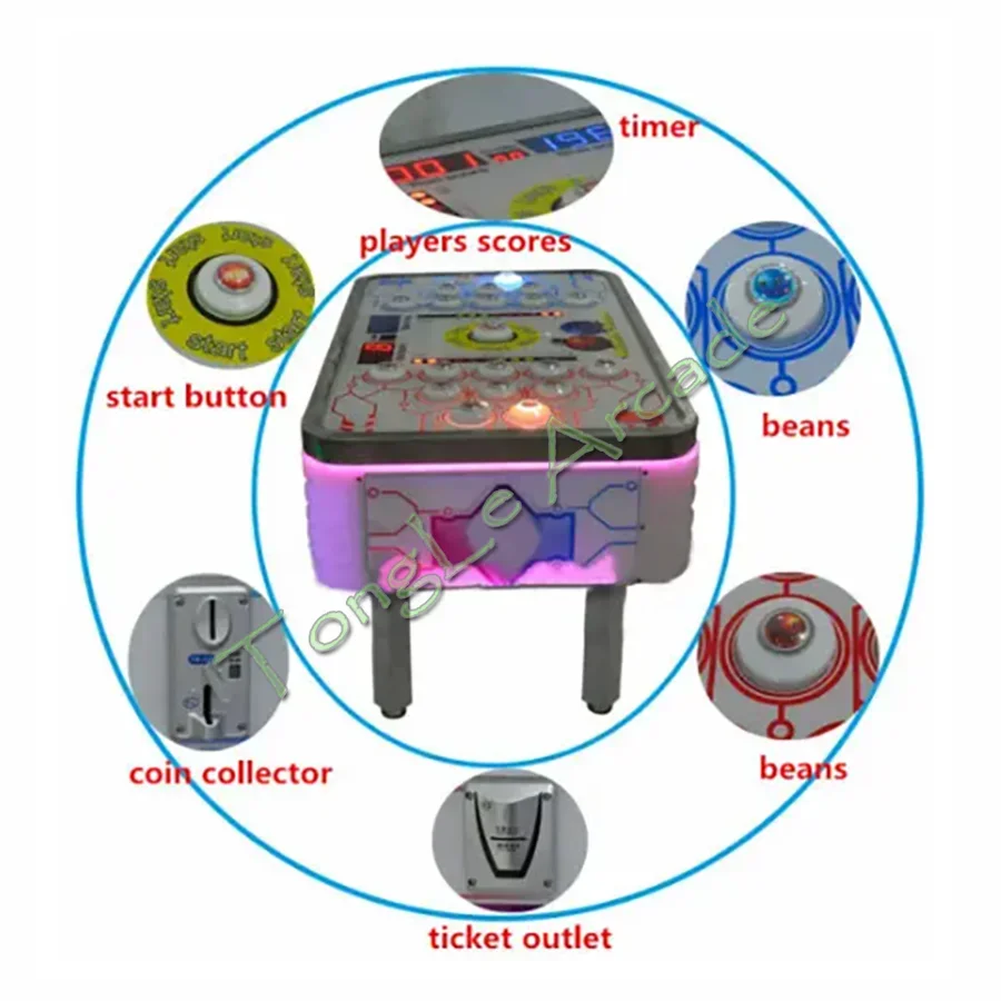 Kit DIY Naughty Beans, máquina - Whack A Mole Arcade reseña y precio