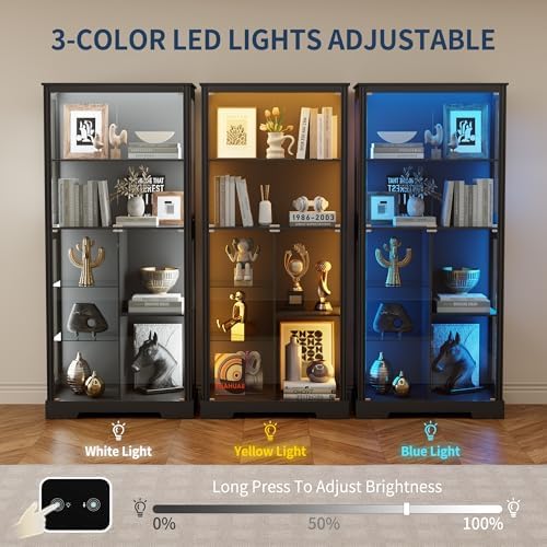 Vitrina de Exhibición de 71''  - Glass Cabinet Display reseña y precio