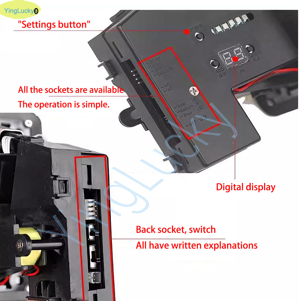 Selector de monedas múltiple L - Arcade Games Vending reseña y precio