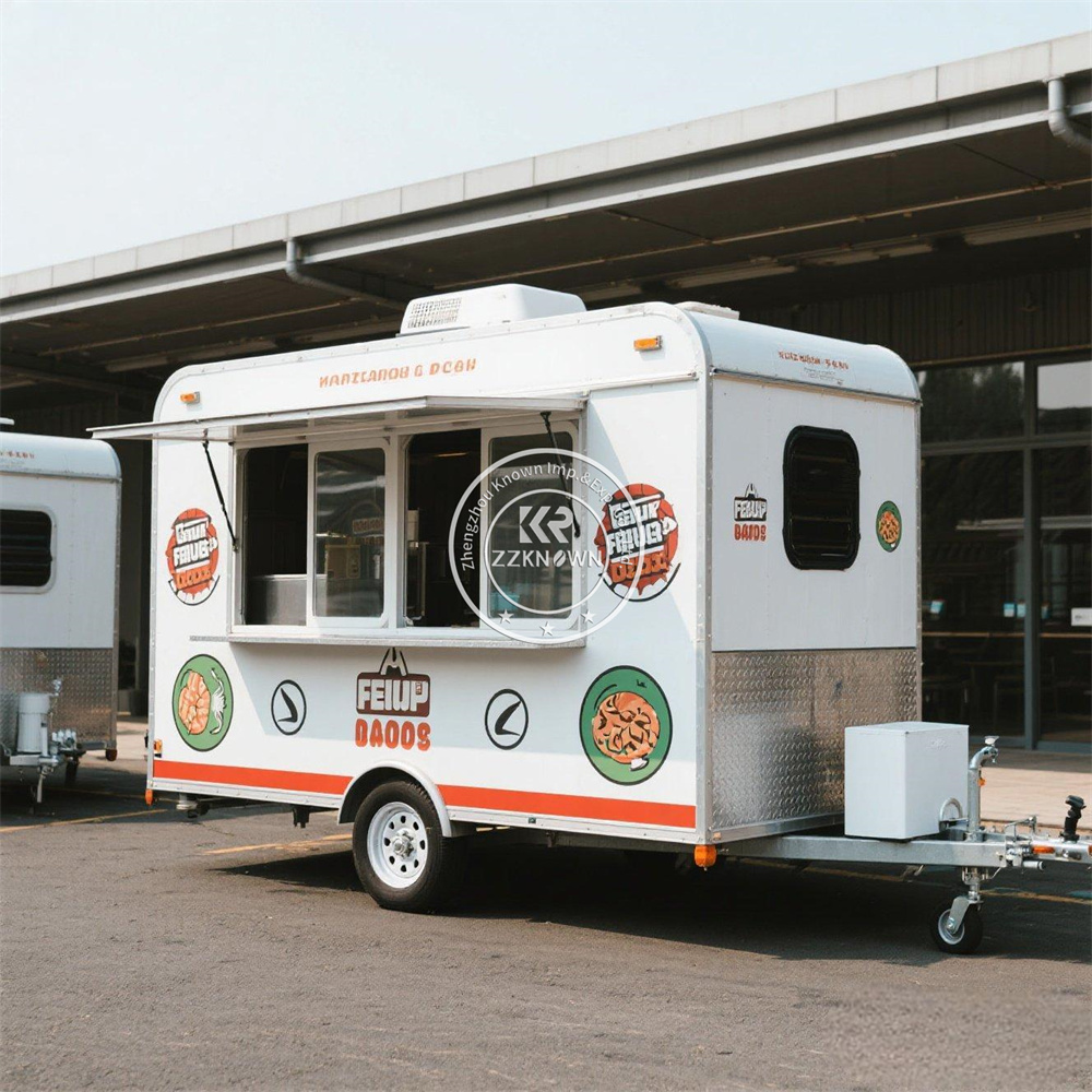 Camión de comida móvil de conc - Hot Dog Vending Cart reseña y precio