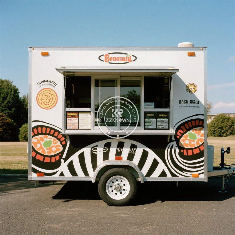 Camión de comida móvil de conc - Hot Dog Vending Cart reseña y precio