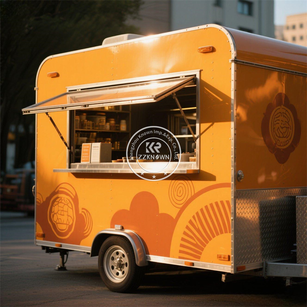 Camión de comida móvil de conc - Hot Dog Vending Cart reseña y precio