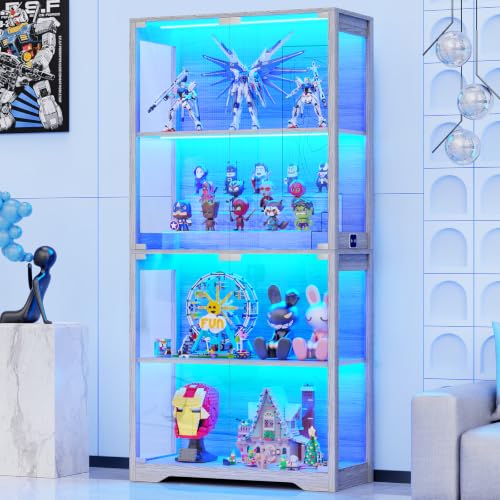 Vitrina con Puertas de Vidrio, - Glass Cabinet Display reseña y precio