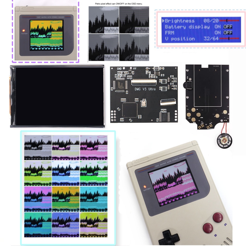 Pantalla RIPS con 36 modos de  - Lcd Screen Arcade reseña y precio