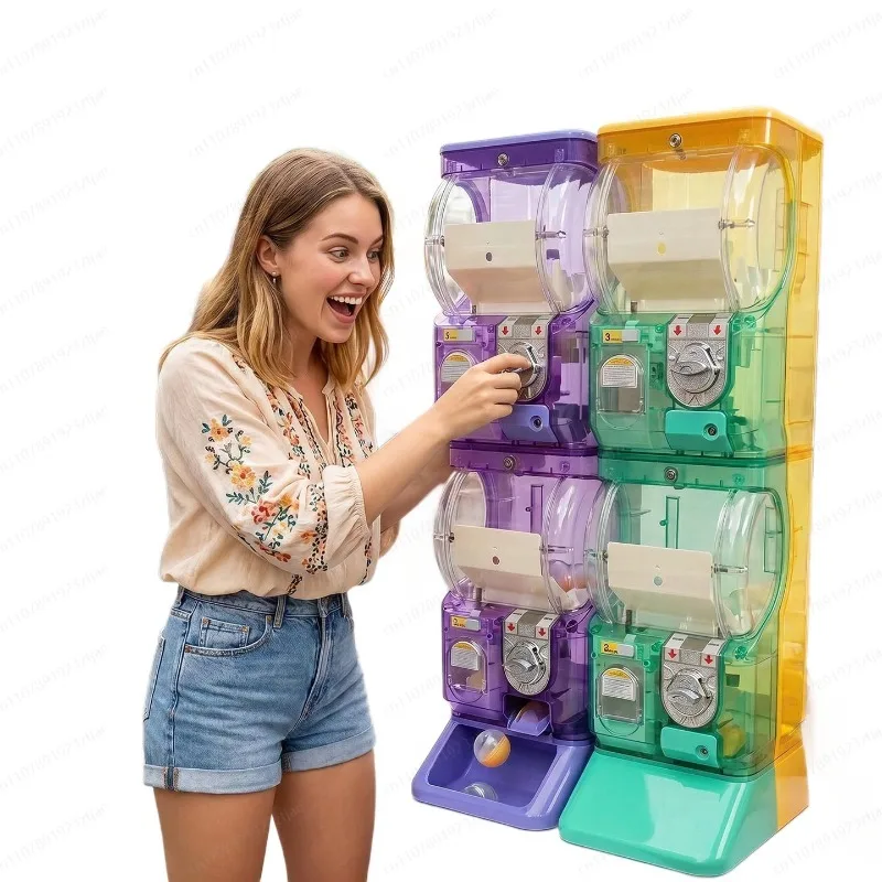 Máquina Gashapon Transparente  - Arcade Vending Machine reseña y precio