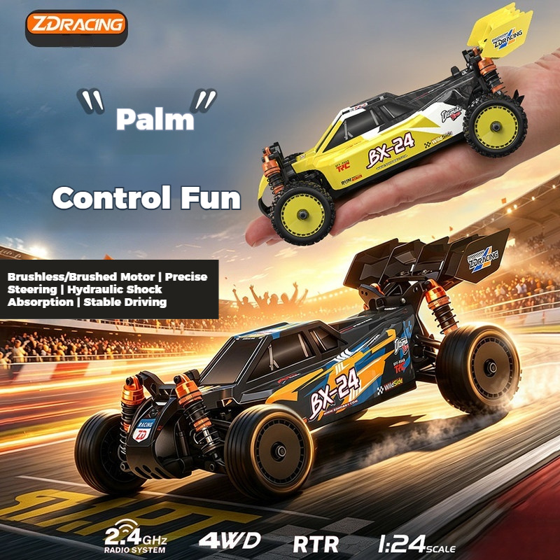 Zd Racing 1/24 Bx 24 4wd Buggy - Racing Arcade Cabinet reseña y precio