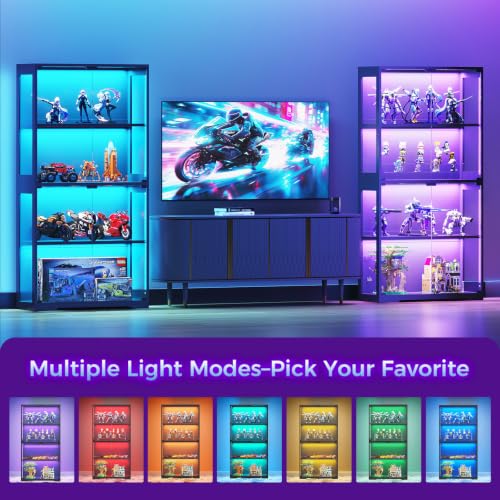 Vitrina con Puertas de Vidrio  - Glass Cabinet Display reseña y precio
