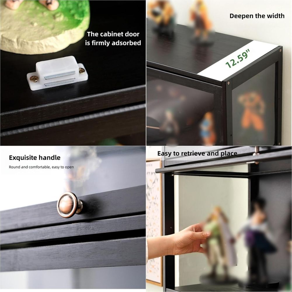 Vitrina de Acrílico - 27.55x12 - Glass Cabinet Display reseña y precio