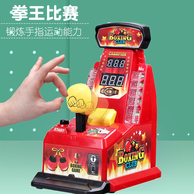 Máquina de boxeo de dedos gené - Boxing Machine Arcade reseña y precio