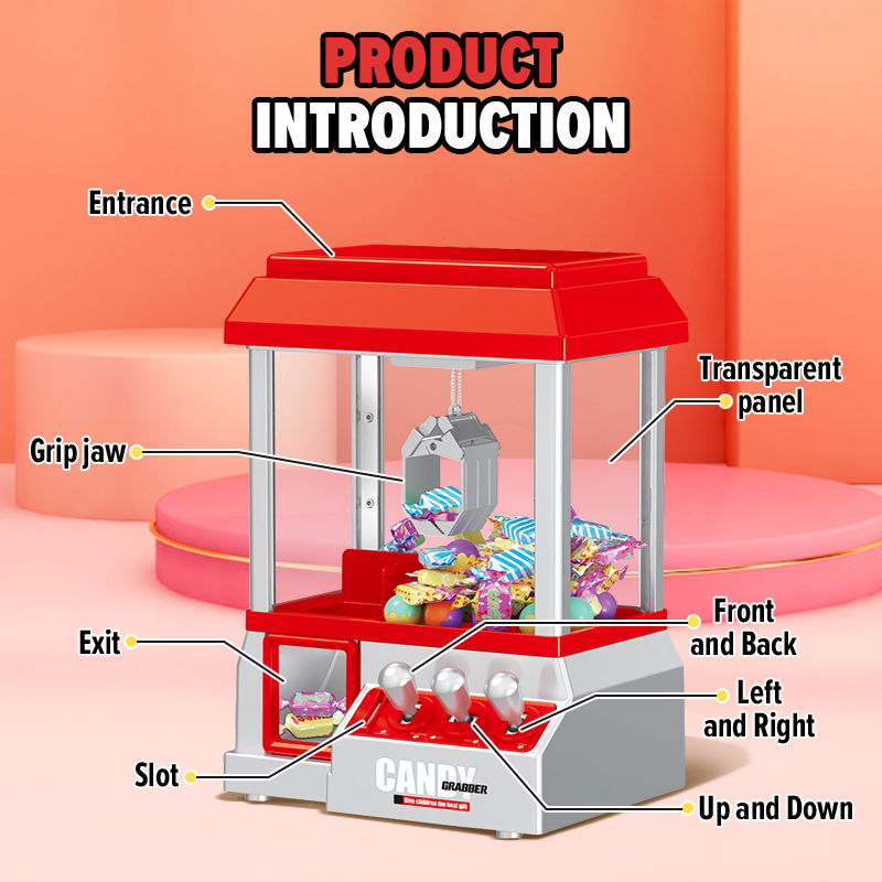 Máquina de garras recreativa c - Arcade Games Vending reseña y precio
