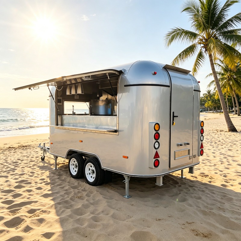 Camión de Comida Móvil Persona - Hot Dog Vending Cart reseña y precio