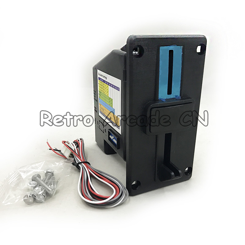 CL aceptador de monedas múltip - Arcade Games Vending reseña y precio