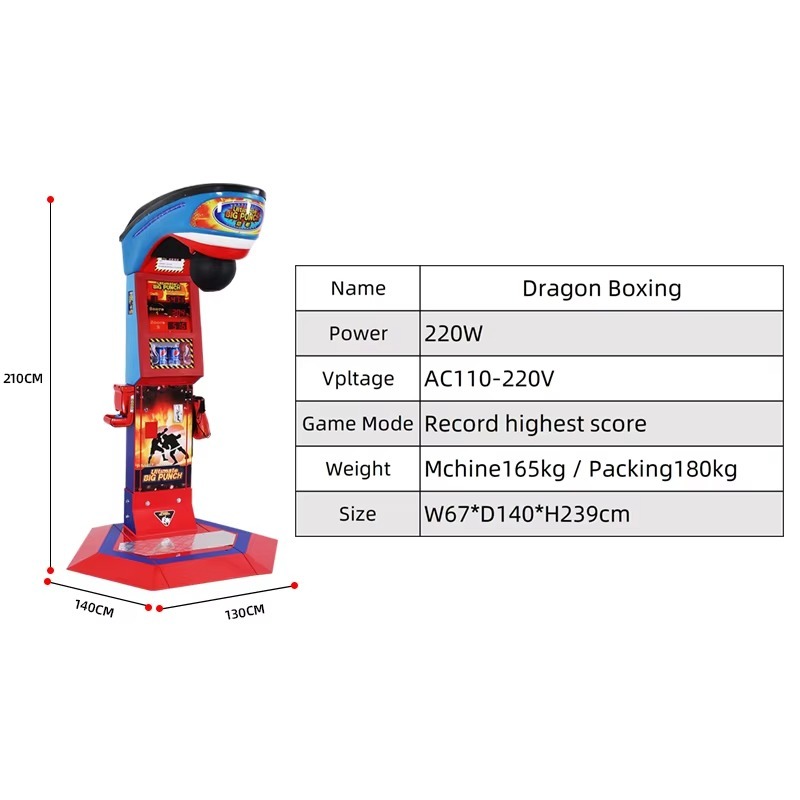 Máquina de Boxeo Electrónica d - Boxing Machine Arcade reseña y precio